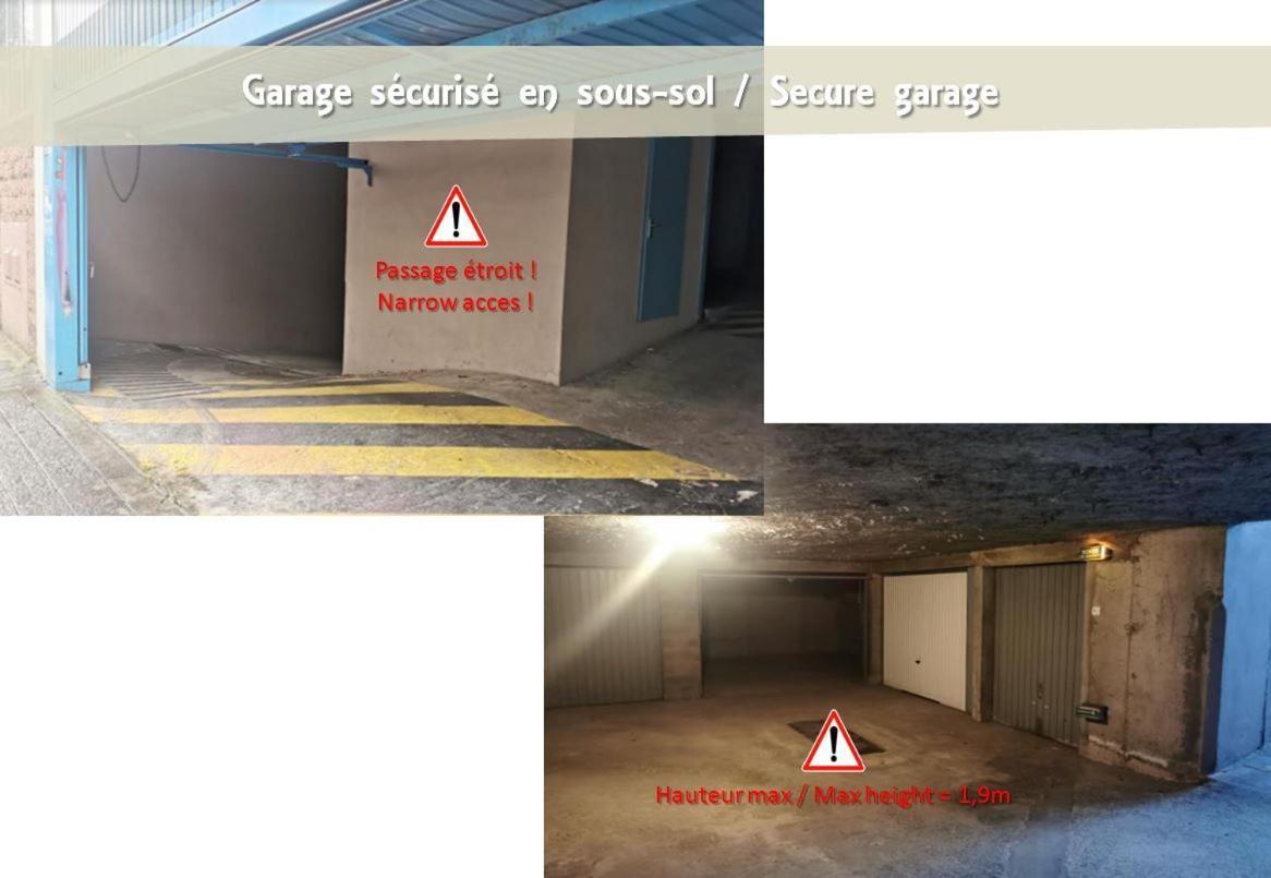 Le 62 - Spacieux T2 Avec Jardin, Parking & Tramway Grenoble Exteriér fotografie